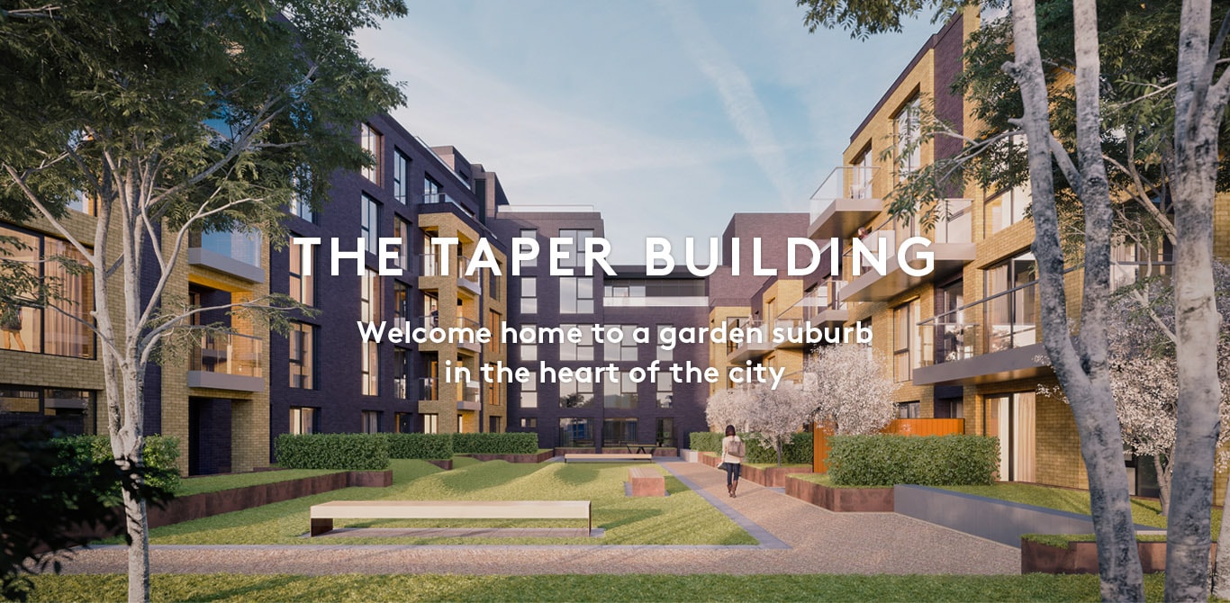 The Taper Building Slider Banner