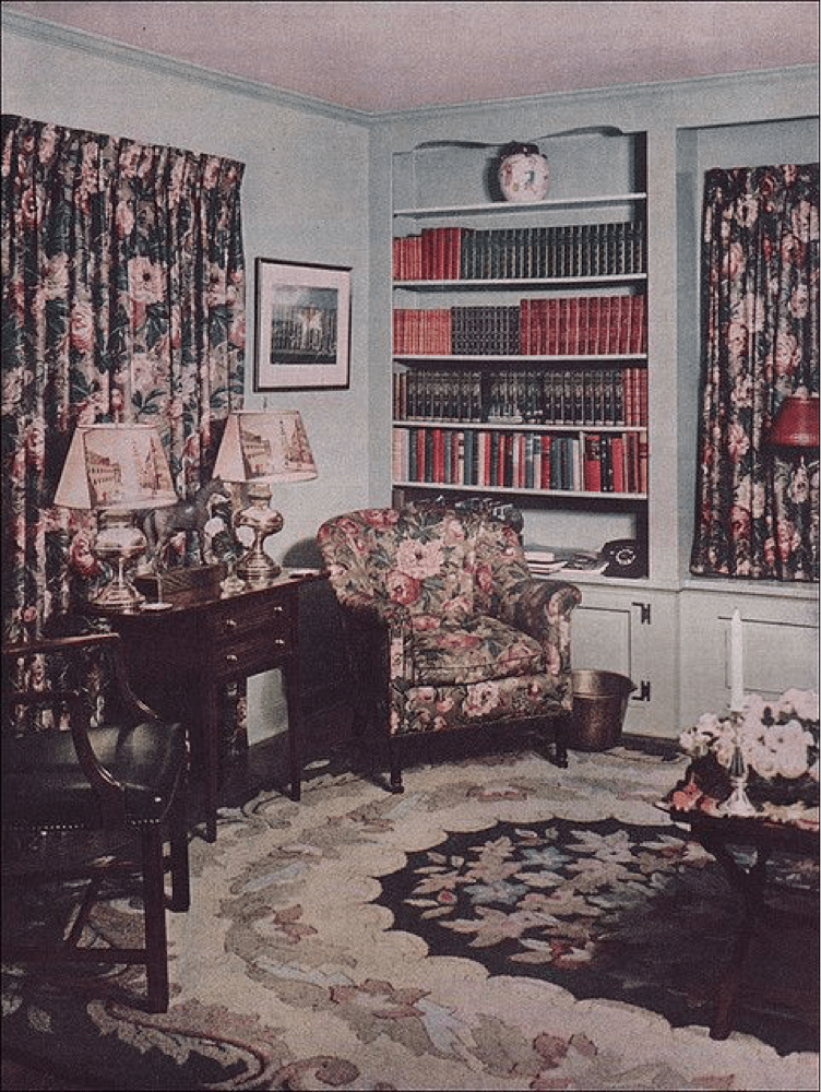 Old Style Living Room Interior