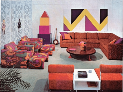 Retro Living Room