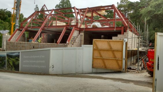 Crosstrees construction update