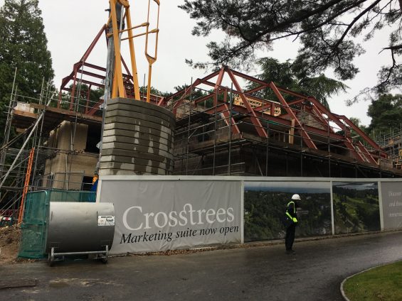 Crosstrees construction update