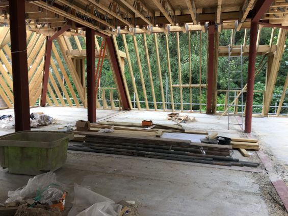 Crosstrees construction update